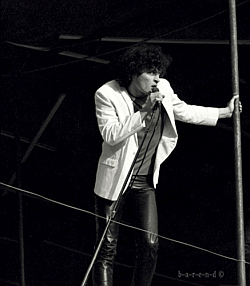 Golden Earring show photo Barry Hay June 30 1979 Sportpark Orderbos courtesy BAREND!